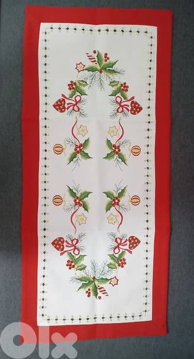 Christmas table cloth