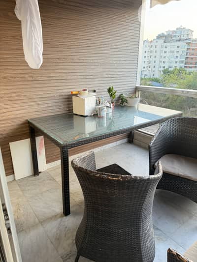 outdoor set furniture with swing