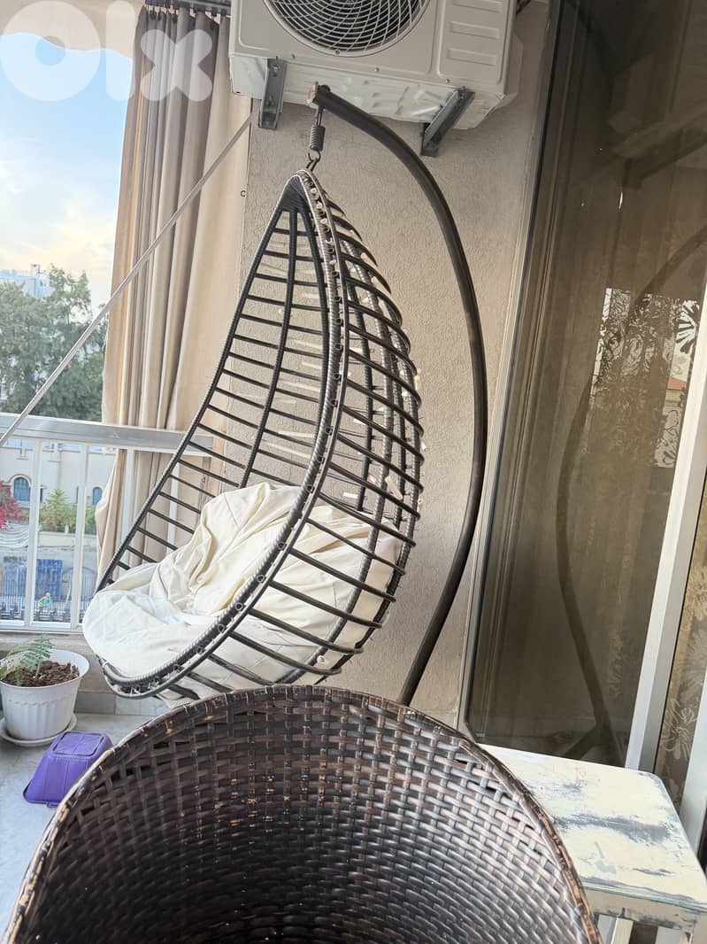 outdoor set furniture with swing 3