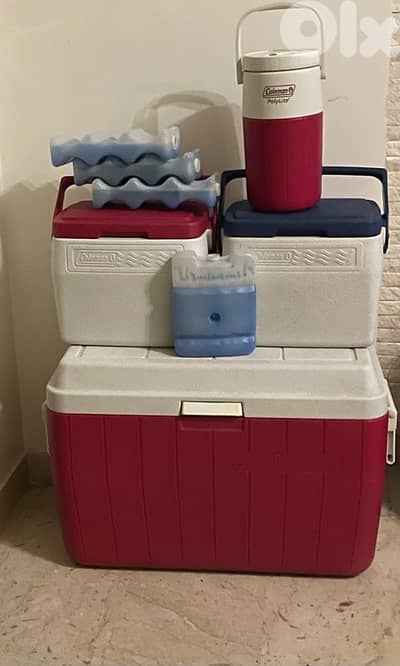 Coleman coolers with ice packs