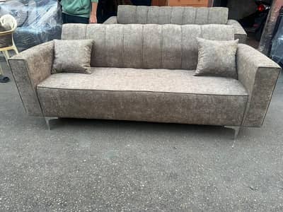 طقم كنبايات جديد خشب شوح اسفنج إكسترا