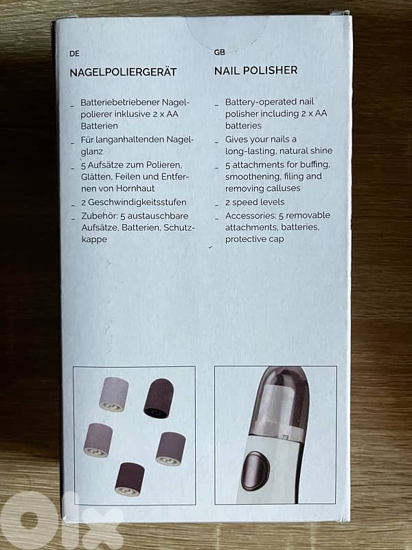 NEW NAIL CARE FULL SETS OF 3 4