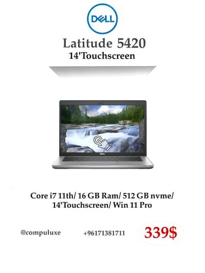 Dell Latitude Touchscreen