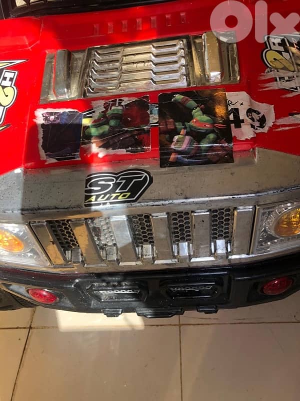 red electric toy car for kids 1