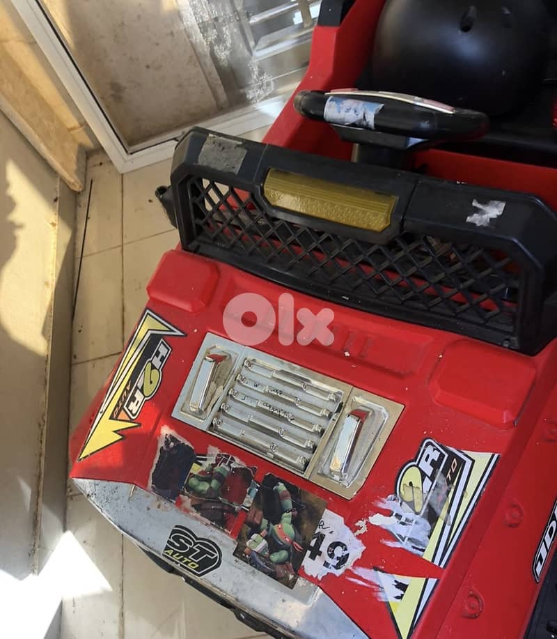 red electric toy car for kids 5