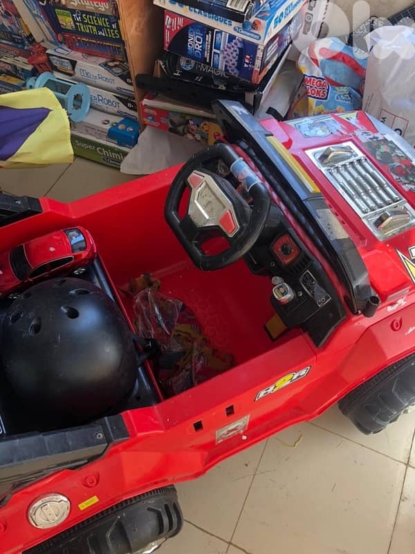 red electric toy car for kids 11