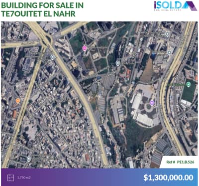1750m2 Prime Building 4sale in Achrafieh/Tohwita el Naher-تحويطة النهر