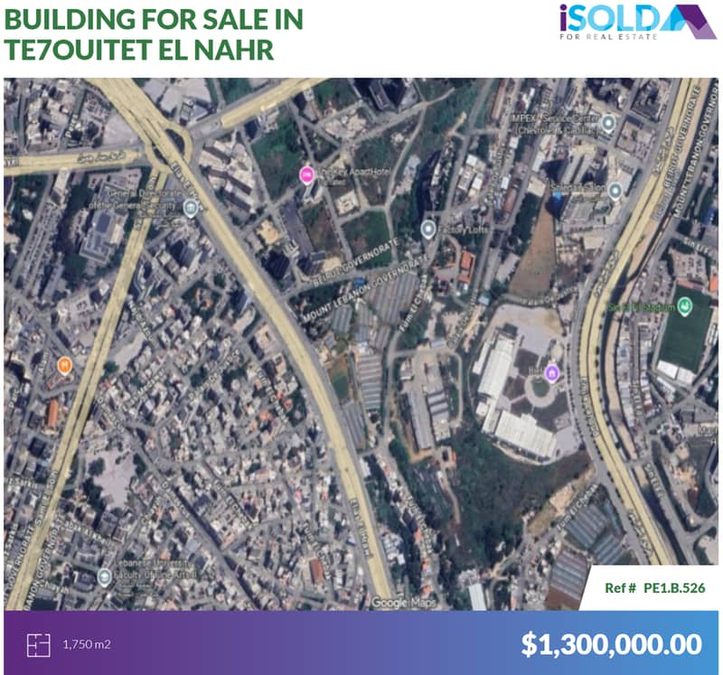 Commercial Building 4sale in Tohwita/ Furn el chebbek -تحويطة النهر 0