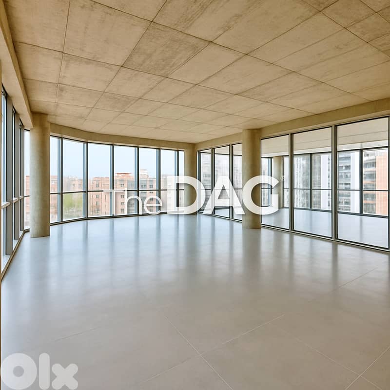 Core & Shell 160 SQM Office for Rent in Saifi مكتب للإيجار 0