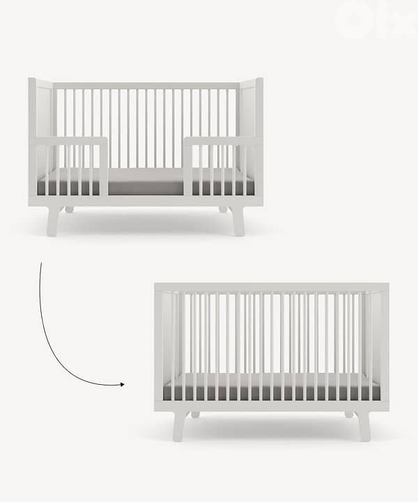 bed and changing table oeuf brand 4