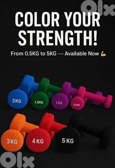 New Dumbbells Neoprene