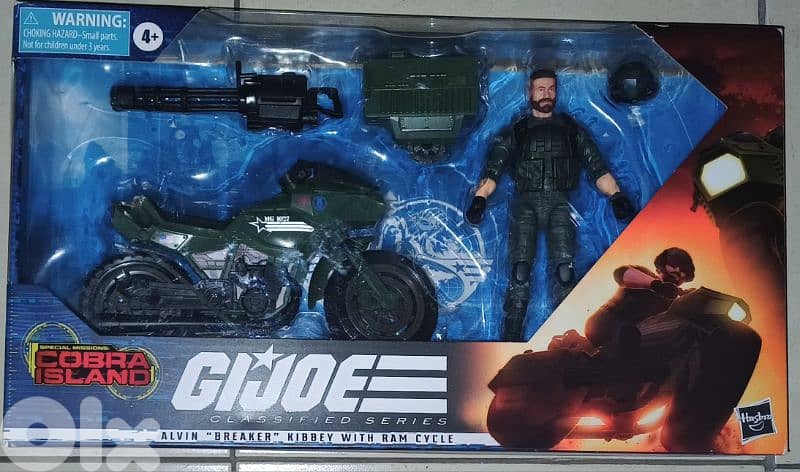 G. I. Joe Classified Breaker with Ram Cycle 0