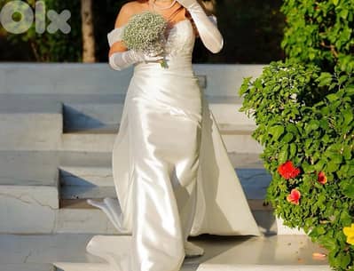 wedding dress size L