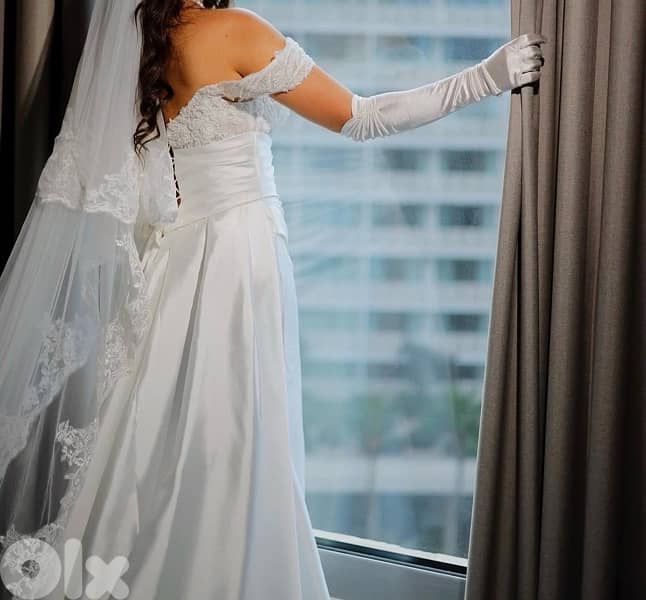 wedding dress size L 1