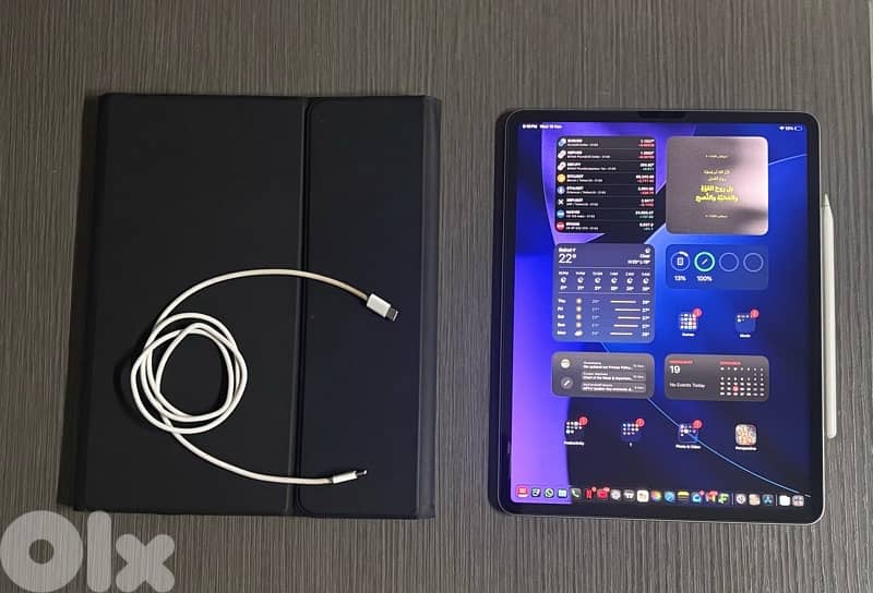 iPad Pro 12.9” M2 – 512GB + Apple Pencil 2 + case + original charger 0