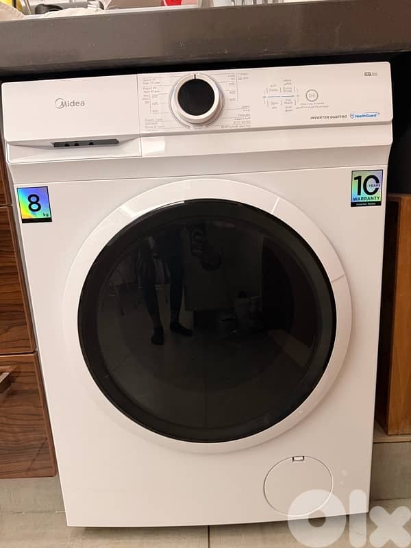 MIDEA washing machine inverter under warranty 0