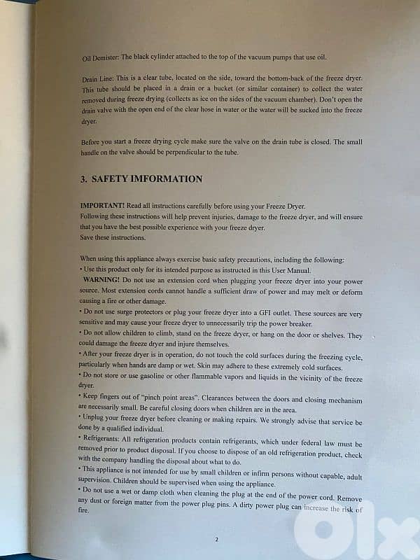 /للجادين فقط -مكنة مقرمشات مجفف بالتبريد ١٠ كلغ 4