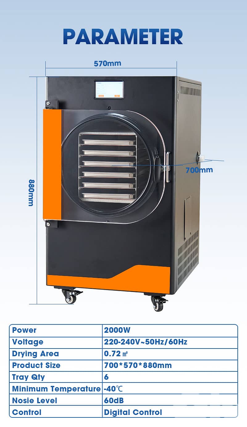 مكنة مقرمشات تجفيف بالتبريد ١٠ كلغ 3