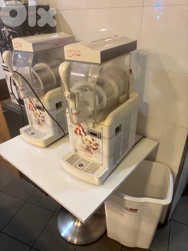 freezers and smoothie machine 1