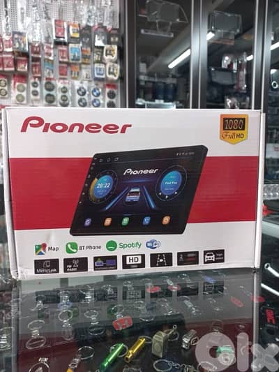 pioneer android screen 9 inch 8GB Ram 256GB Memory