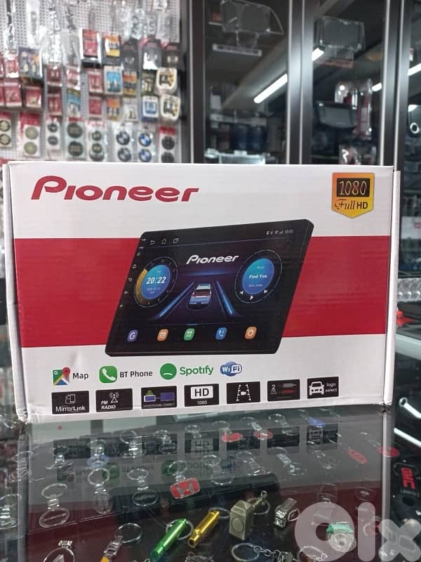 pioneer android screen 9 inch 8GB Ram 256GB Memory 0