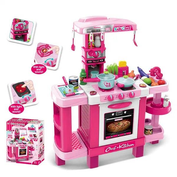 Girls Plastic kitchen 0