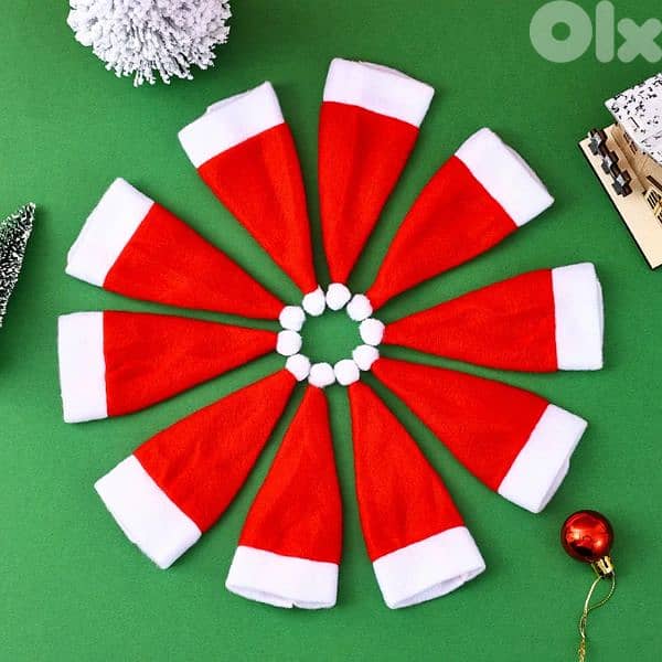 Mini christmas hat for decorations 1