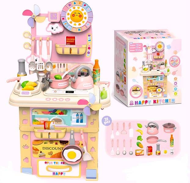 Kids Plastic Kitchen 4