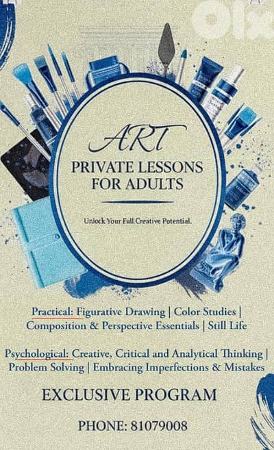 Private fine arts lessons / programs