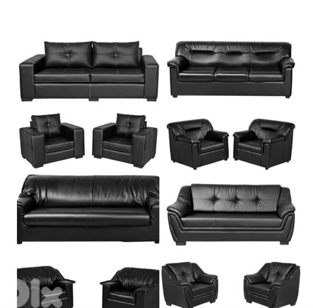 اطقم جلد وكراسي مكاتب 0