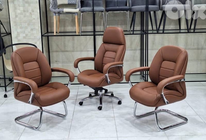 اطقم جلد وكراسي مكاتب 5
