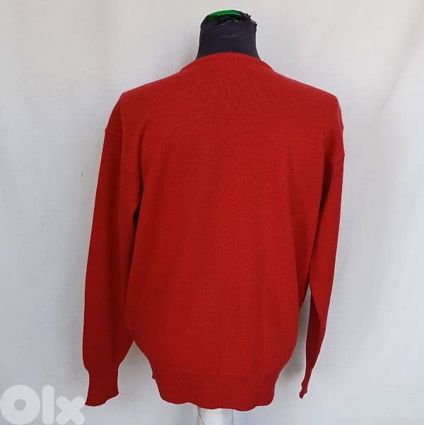 Polo Ralph Lauren 100% Lambswool Crew Neck Sweater Mens L 1