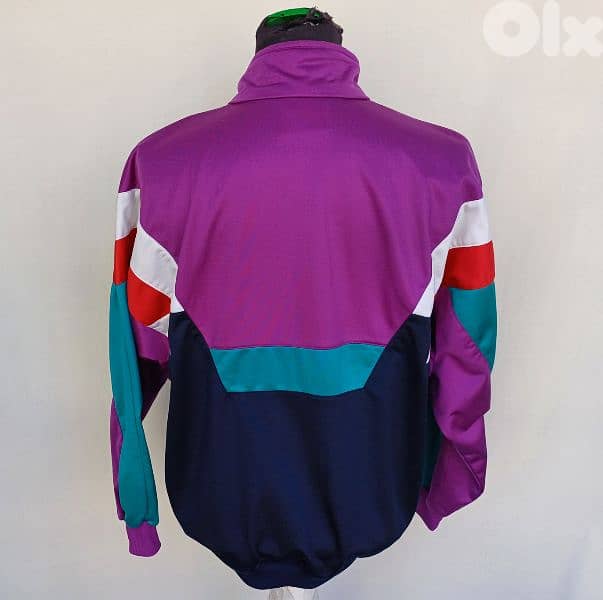 Vintage 90s Adidas Color Block Track Top Jacket Mens S 1