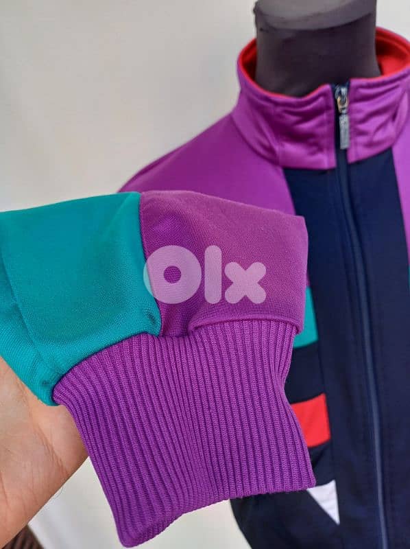 Vintage 90s Adidas Color Block Track Top Jacket Mens S 3