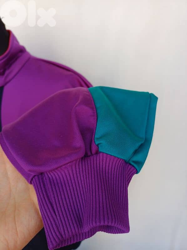 Vintage 90s Adidas Color Block Track Top Jacket Mens S 4