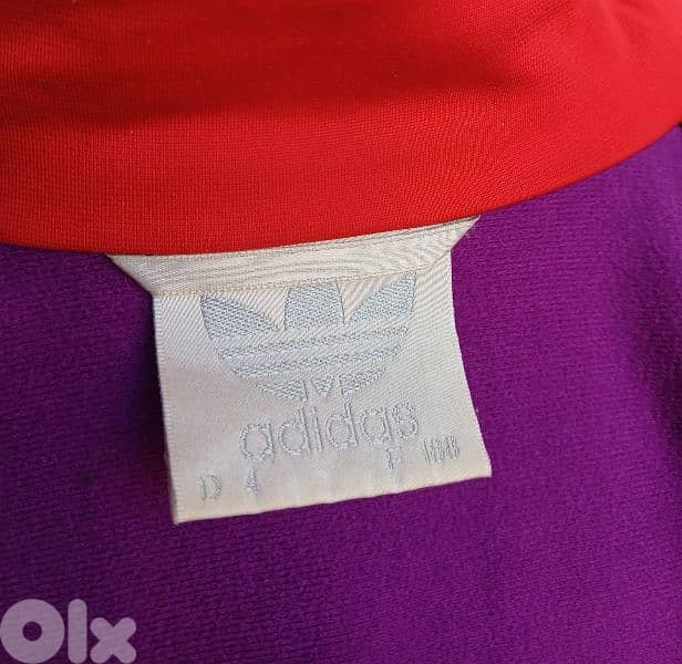 Vintage 90s Adidas Color Block Track Top Jacket Mens S 5