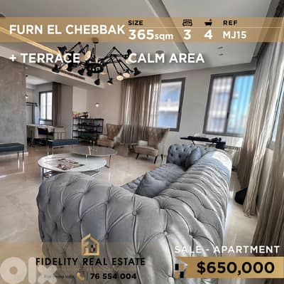 Apartment duplex for sale in Furn El Chebbak MJ15 شقة دوبلكس للبيع