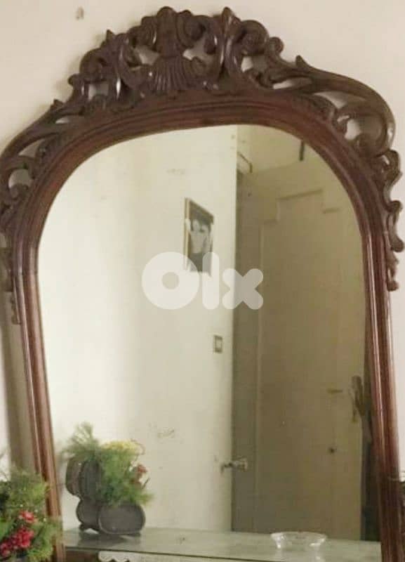 Vintage Rare Frame Mirror 0