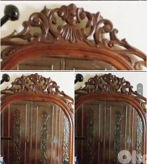 Vintage Rare Frame Mirror 1