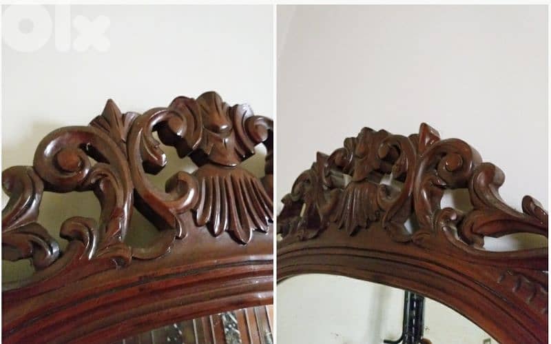 Vintage Rare Frame Mirror 3