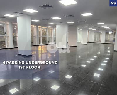 Beirut - Verdun, showroom - open space, prime location REF#NS128833