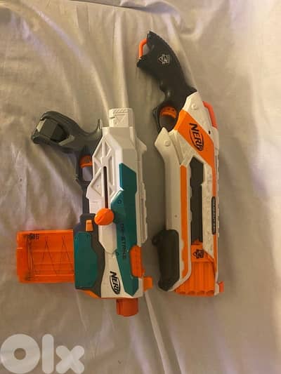 2 nerf guns