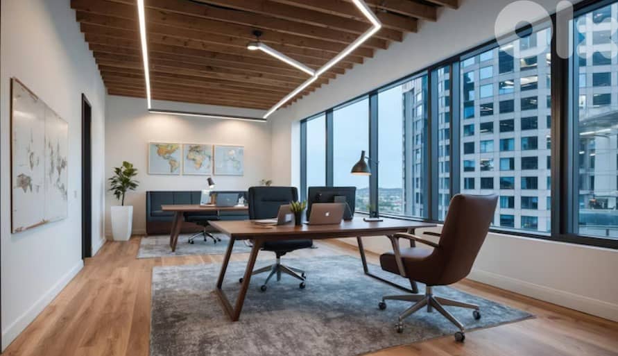 SPACIOUS OFFICE IN CORNICHE EL MAZRAA PRIME | 200SQ | BT-1304 0
