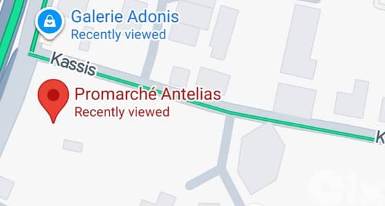 square shaped land for rent ارض في شارع المطاعم انطلياس