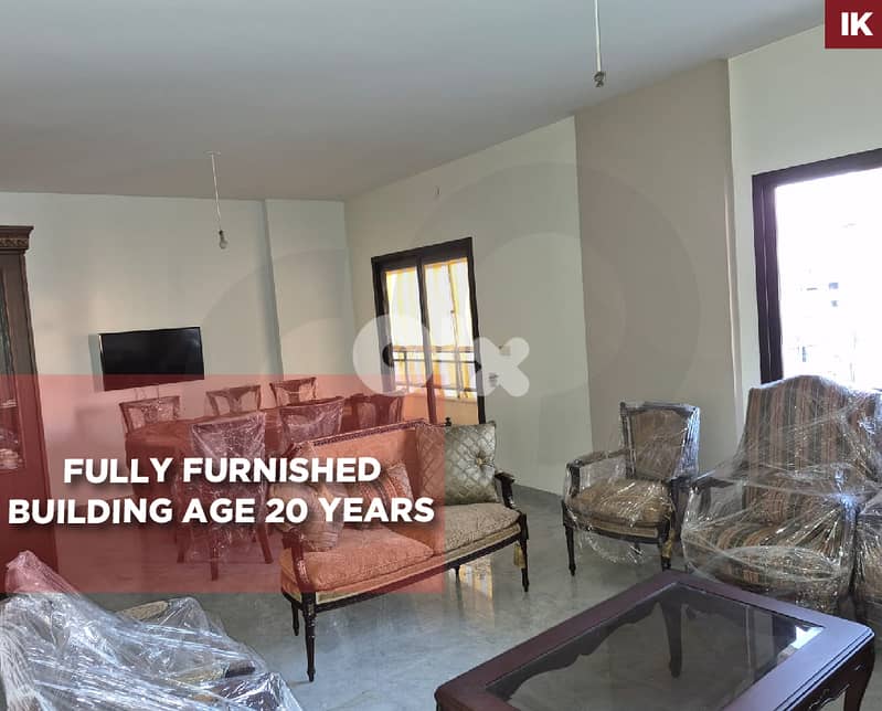 Fully furnished  -Building age 20 years - rass nabeh REF#IK128842 0