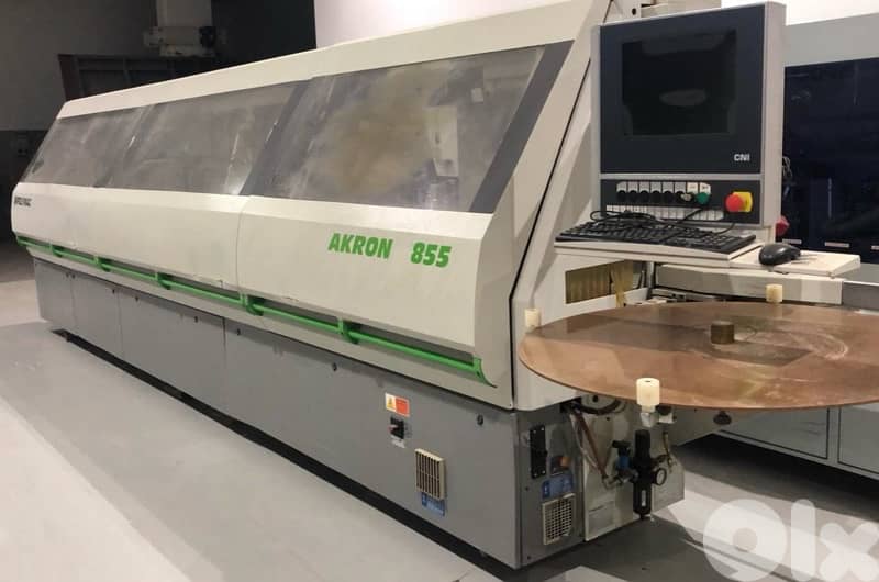 شاريو قص الواح لميكا ماركة Biesse و مكنة تقشيط. 03/083947 1