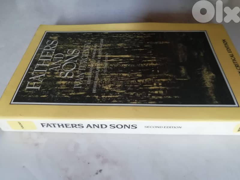 "Fathers and Sons"  1862 novel by Ivan Turgenev softcover 2e Matlaw 1