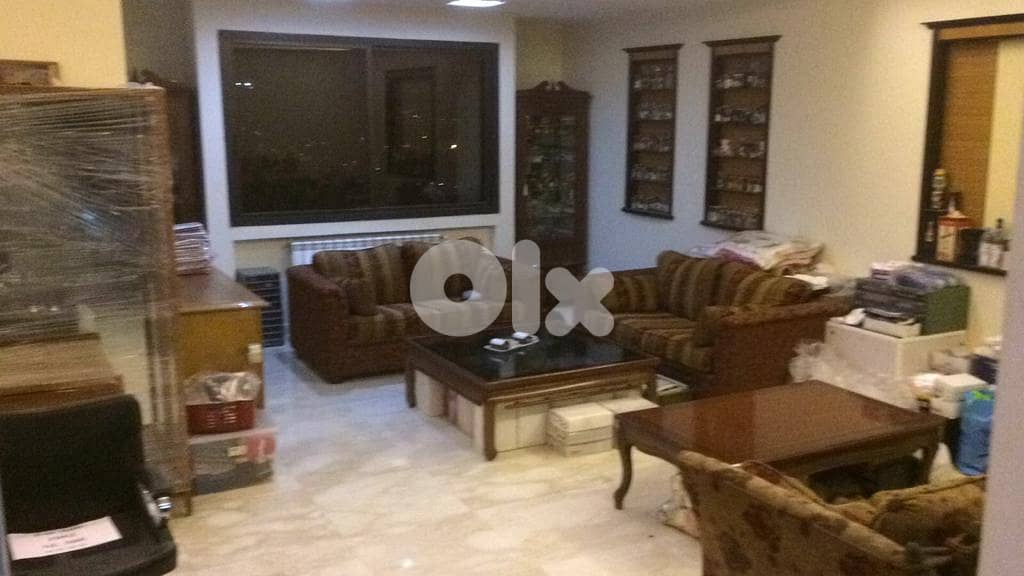 PANORAMIC VIEW DUPLEX IN MANSOURIEH 4 MASTER BEDS + TERRACE, (MA-458) 0