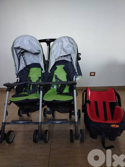Twins stroller