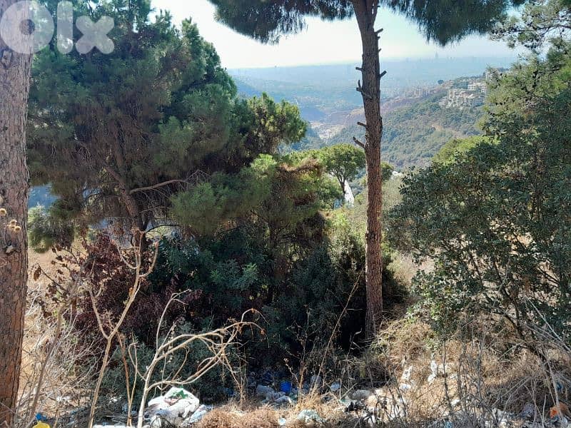 Land for sale in Biaqout with panoramic view 0